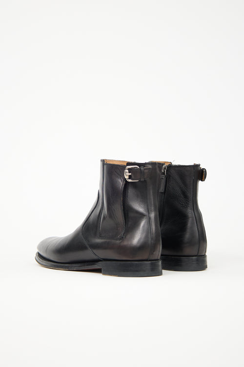 Gucci Leather Chelsea Boot