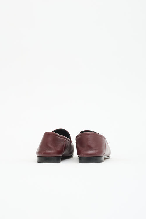 Gucci Leather Collapsible Loafer