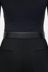 Gucci Leather D-Ring Buckle Belt