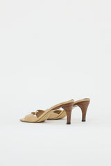 Gucci Leather Double Strap Sandal