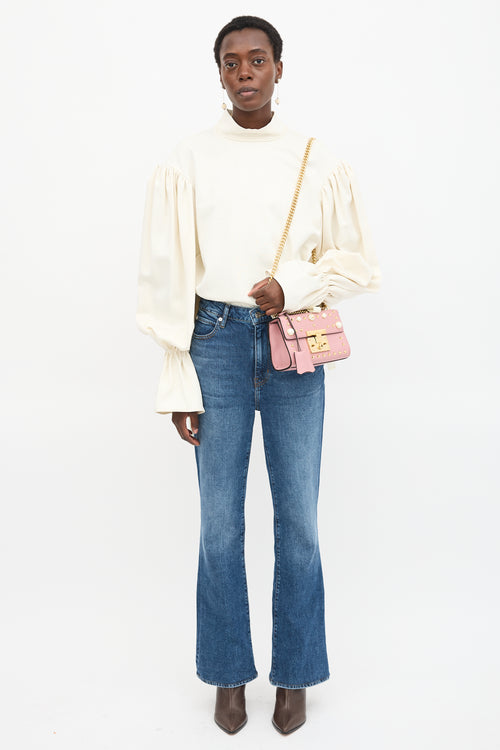 Gucci Leather Padlock Bag