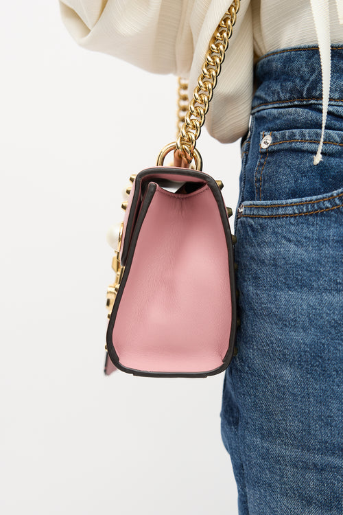 Gucci Leather Padlock Bag