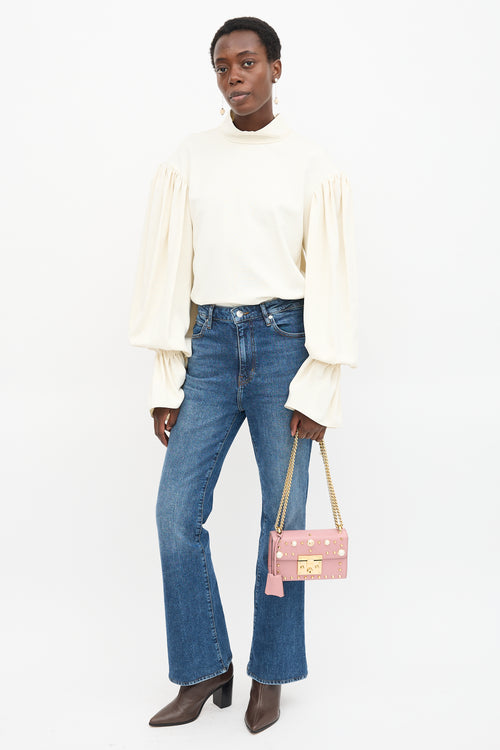 Gucci Leather Padlock Bag