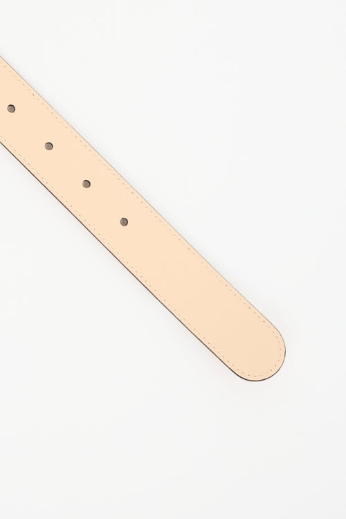 Gucci Leather G Belt