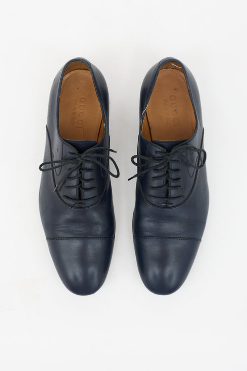 Gucci Leather GG Oxford
