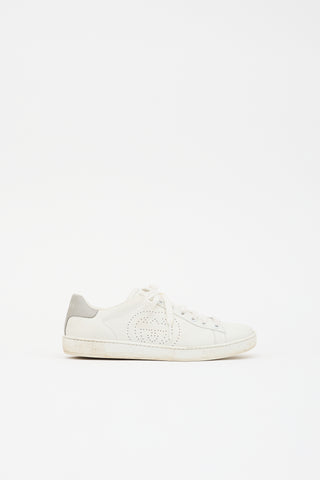Gucci Leather GG Ace Sneaker