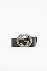 Gucci Leather GG Belt