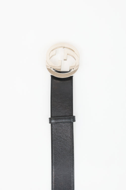 Gucci Leather GG Belt