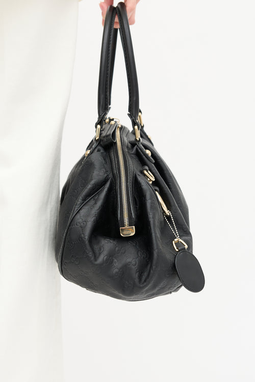 Gucci Leather GG Guccissima Small Sukey Bag