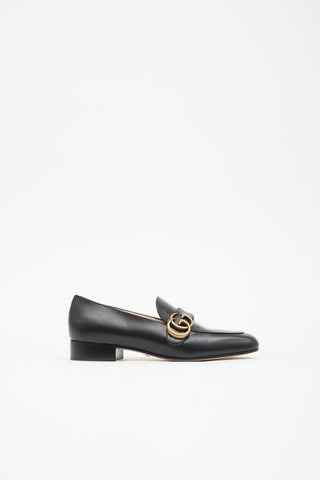 Gucci Leather GG Marmont Loafer
