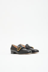 Gucci Leather GG Marmont Loafer