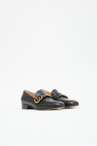 Gucci Leather GG Marmont Loafer