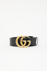 Gucci Leather GG Marmont Belt
