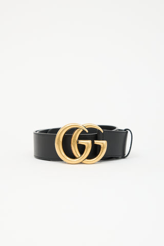 Gucci Leather GG Marmont Belt