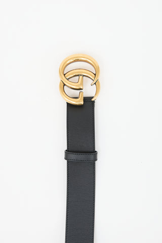 Gucci Leather GG Marmont Belt