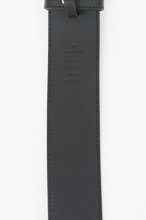 Gucci Leather GG Marmont Belt
