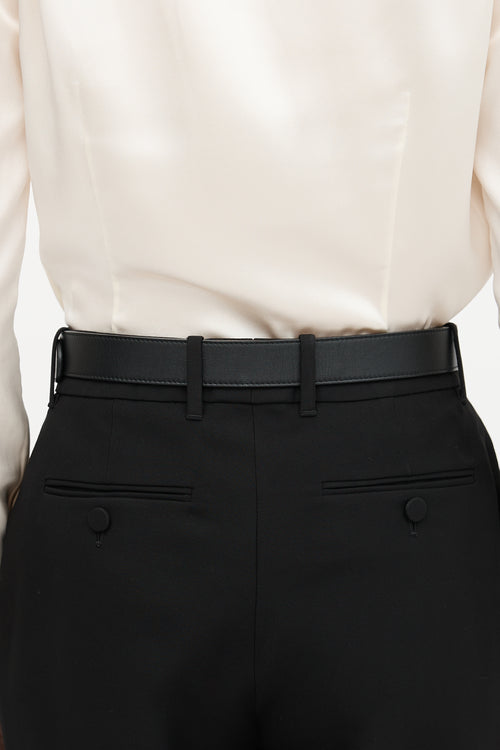 Gucci Leather GG Marmont Belt