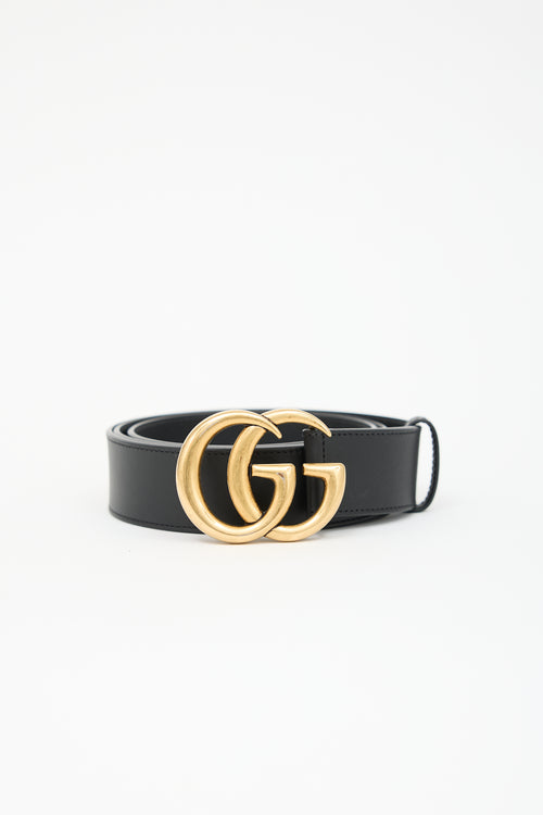 Gucci Leather GG Marmont Belt