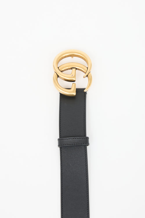 Gucci Leather GG Marmont Belt
