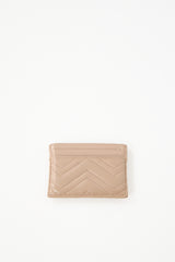 Gucci Leather GG Marmont Card Holder
