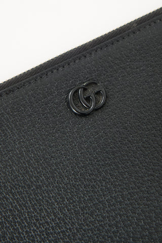 Gucci Leather GG Marmont Pouch