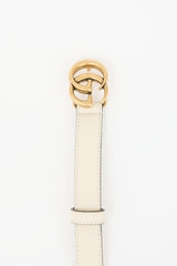 Gucci Leather GG Marmont Slim Belt
