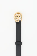 Gucci Leather GG Marmont Slim Belt