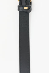 Gucci Leather GG Marmont Slim Belt