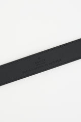 Gucci Leather GG Slim Belt