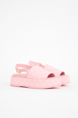 Gucci Leather GG Slingback Sandal