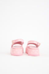 Gucci Leather GG Slingback Sandal