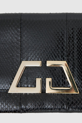 Gucci Leather G Night Clutch