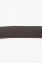 Gucci Leather Guccissima Bamboo Belt