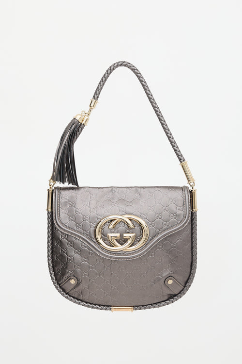 Gucci Leather Guccissima GG Bag