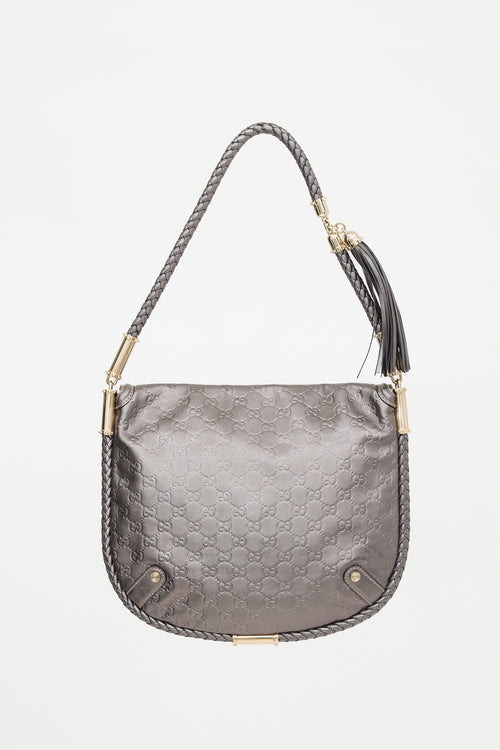 Gucci Leather Guccissima GG Bag