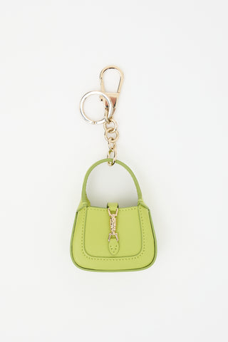 Gucci Leather Jackie 1961 Keychain