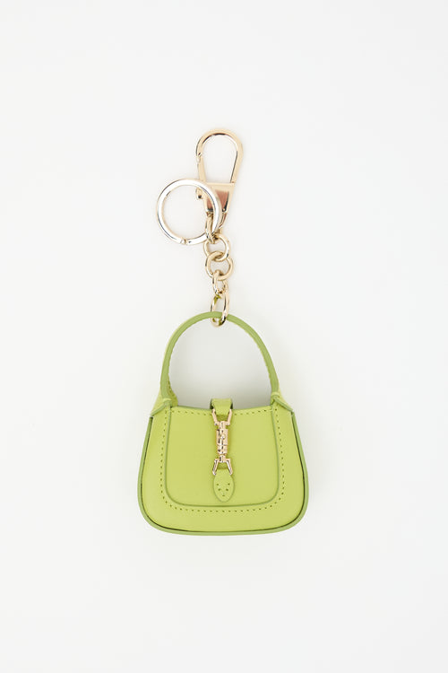 Gucci Leather Jackie 1961 Keychain