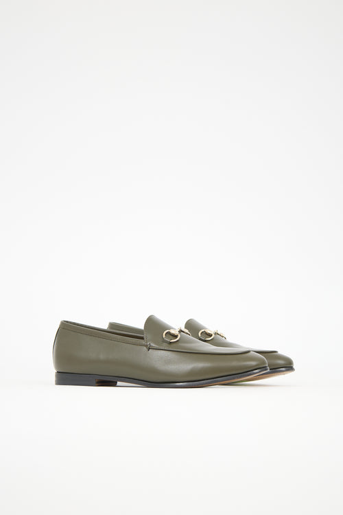 Gucci Leather Jordaan Loafer