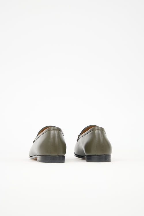 Gucci Leather Jordaan Loafer