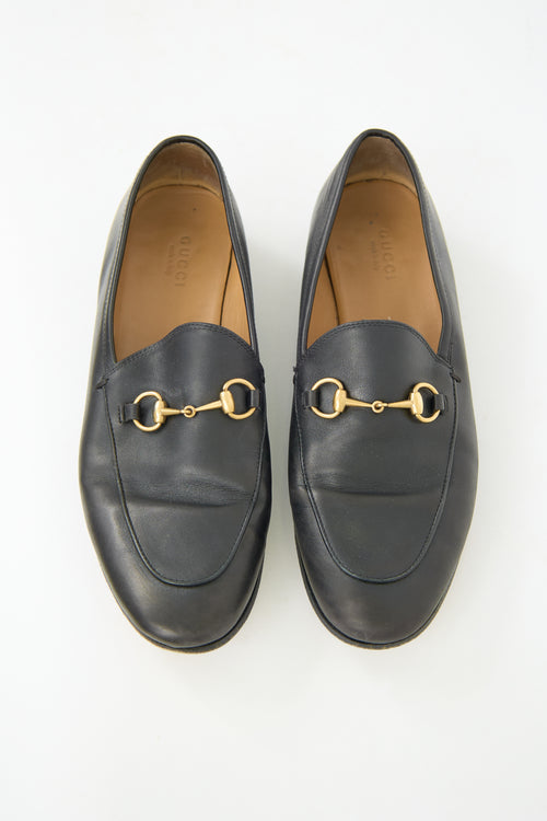 Gucci Leather Jordaan Loafer