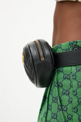 Gucci Leather Marmont GG Belt Bag