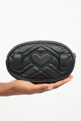 Gucci Leather Marmont GG Belt Bag