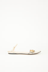 Gucci Leather Marmont GG Sandal