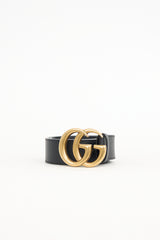 Gucci Leather Marmont GG Belt