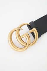 Gucci Leather Marmont GG Belt