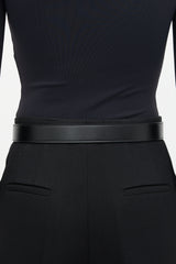 Gucci Leather Marmont GG Buckle Belt