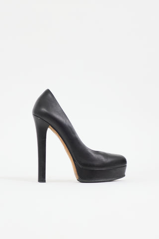 Gucci Leather Platform Pump