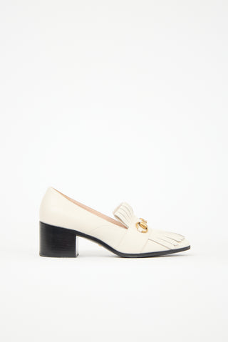 Gucci Leather Polly Fringe Pump