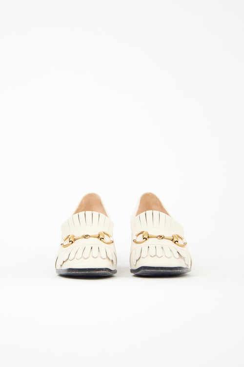 Gucci Leather Polly Fringe Pump