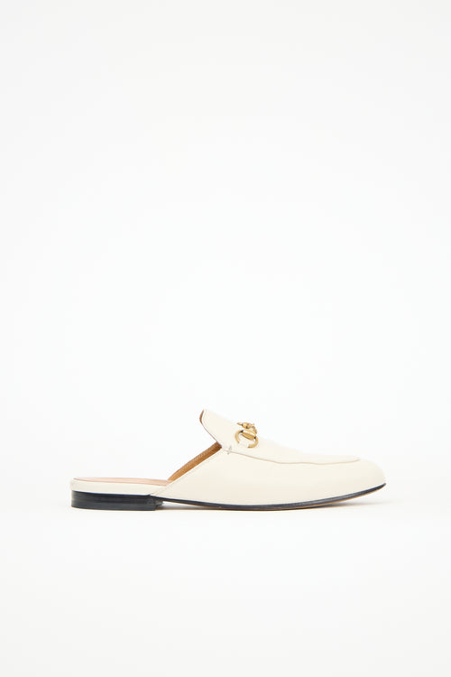 Gucci Leather Princetown Mule